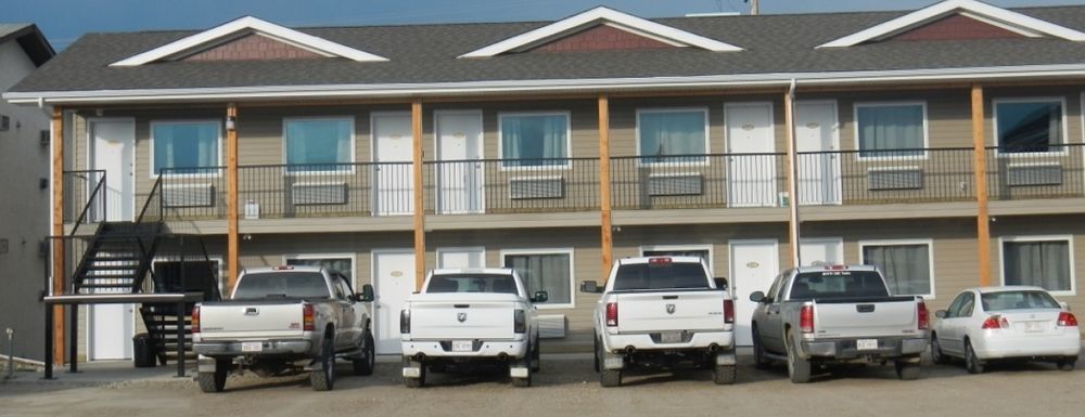 Voyageur Motel Rocky Mountain House Esterno foto